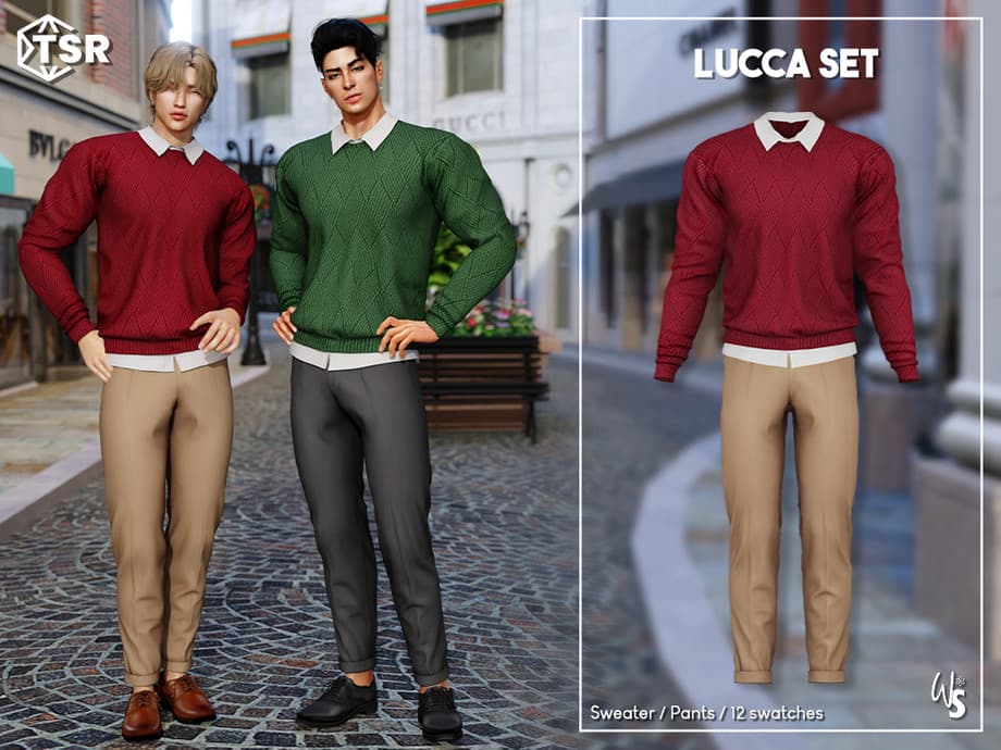 Скриншот мода Сет одежды Lucca Clothing Set